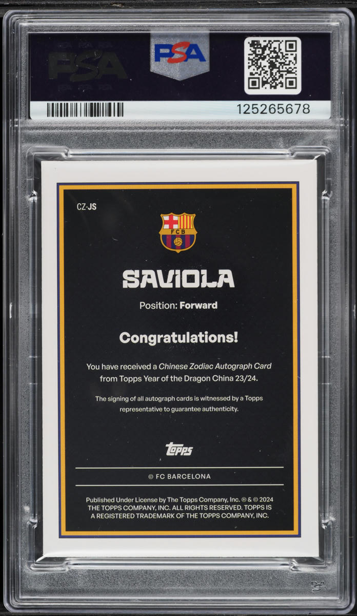 2023 Topps FCB Year Of The Dragon Chinese Zodiac Teal Javier