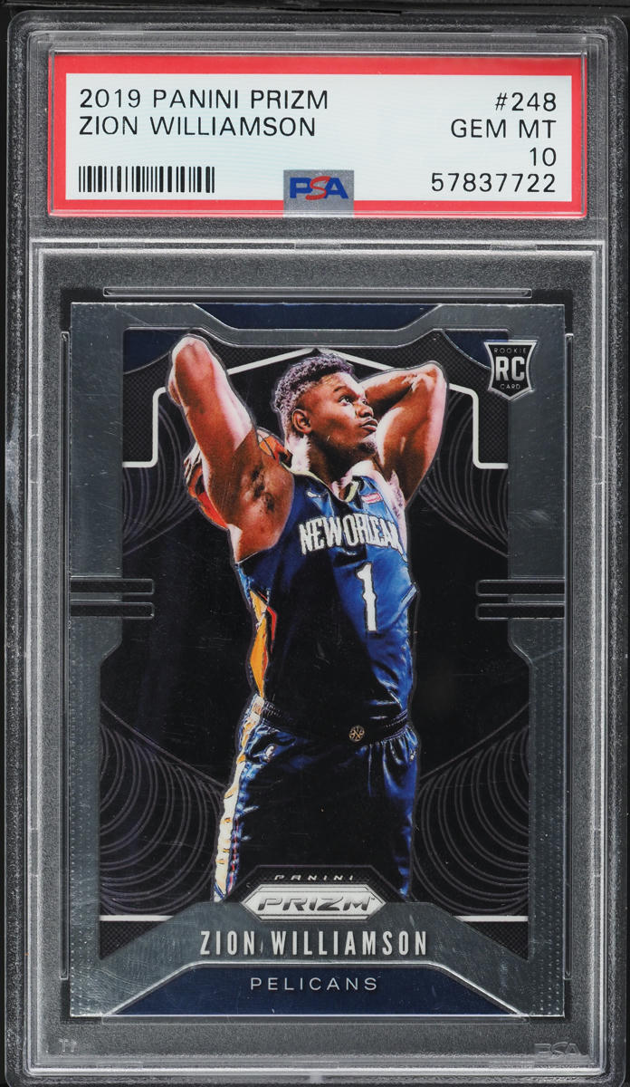 2019 Prizm Zion Williamson Base #248 PSA 10 | Card Ladder