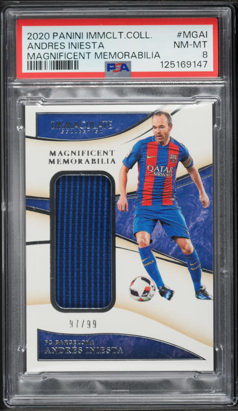 2020 Immaculate Collection Magnificent Andres Iniesta PATCH /99