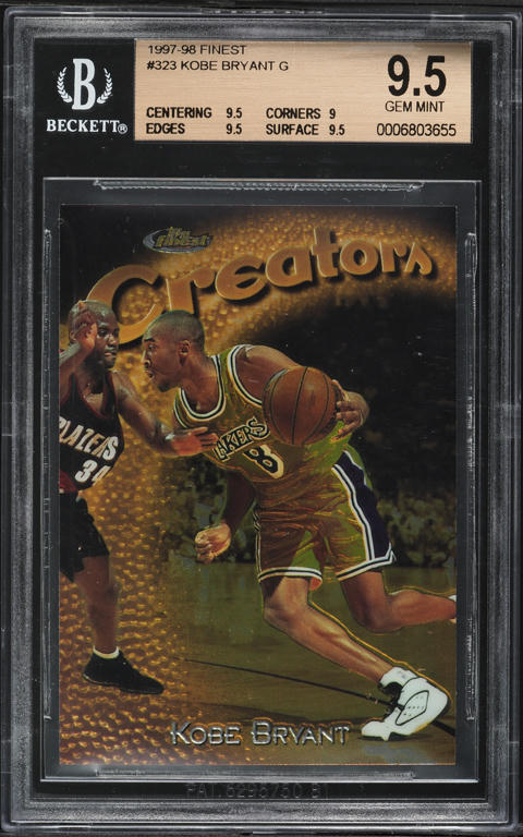 1997 Skybox Z Force Zuperman Kobe Bryant #195 PSA 10 GEM MINT on