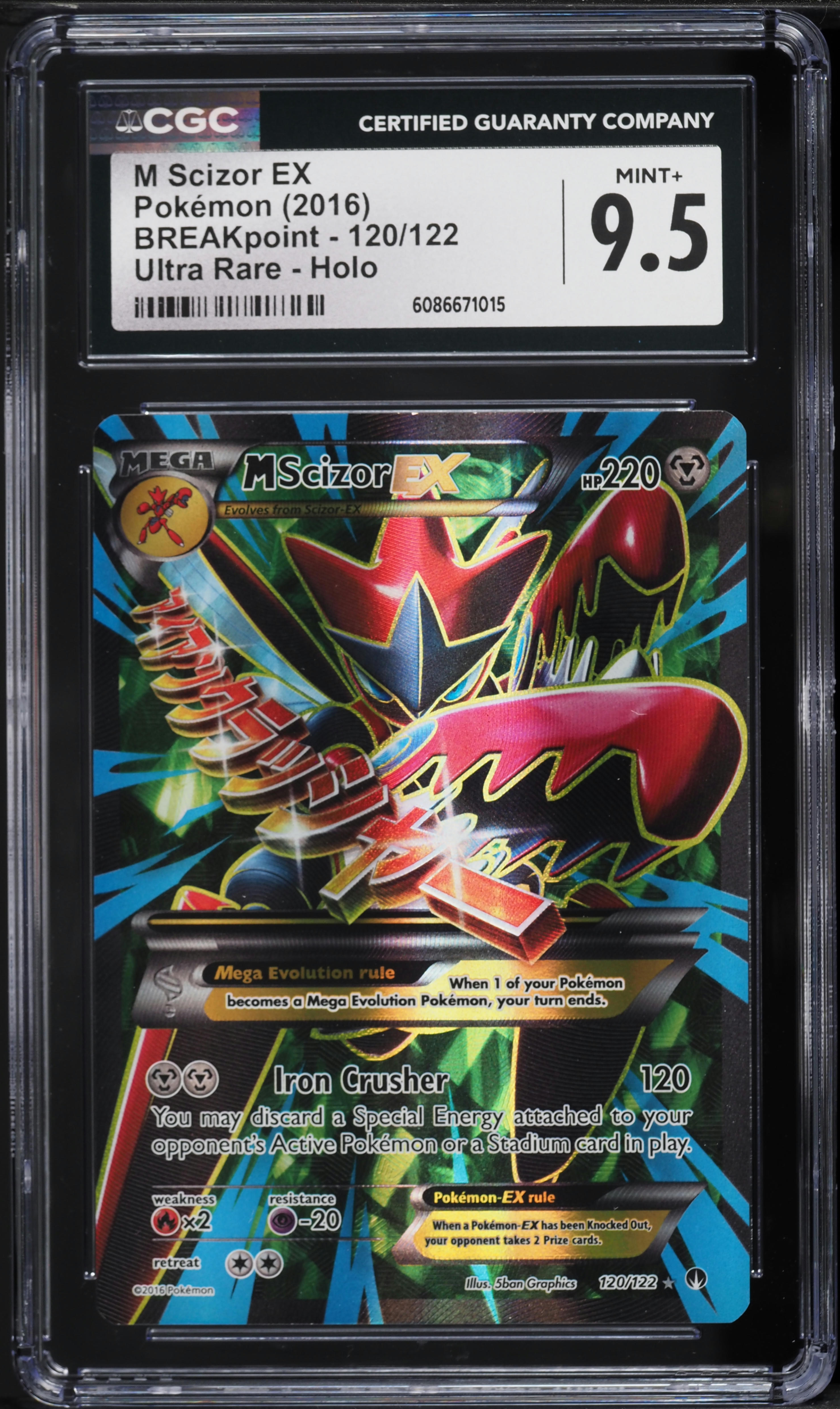scizor pokemon card full art Mega ex 2015 Japanese XY: Rage of the Broken Heavens #087/080 1st Edition Holo (Full Art) Price Guide Captured in a crystal DIGITAL] Mega Scizor ex -