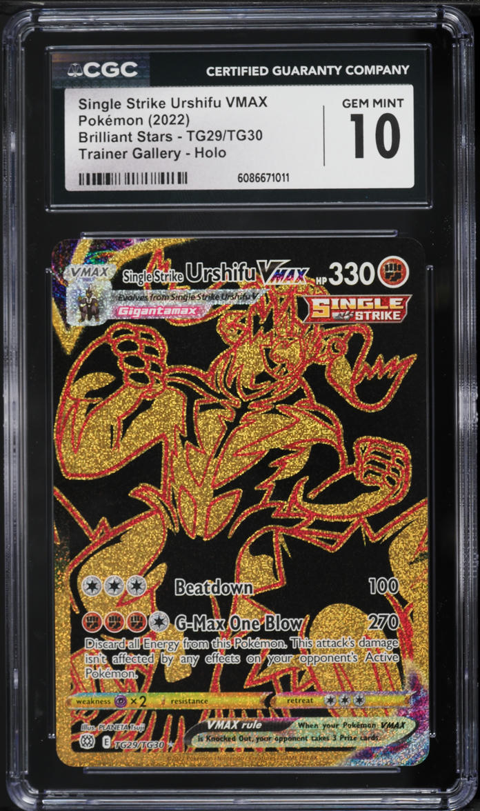 2022 Pokemon SWSH Brilliant Stars Full Art Single Strike Urshifu