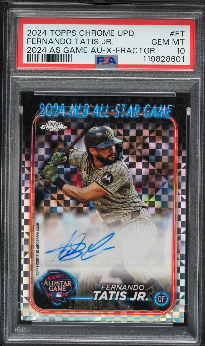 2024 Topps Chrome Update '24 All-Star Game Xfractor Fernando 2024 Topps Chrome Update '24 All-Star Game Xfractor Fernando