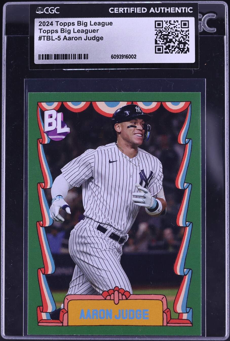 2024 Topps Big League Aaron Judge #TBL-5 CGC AUTH