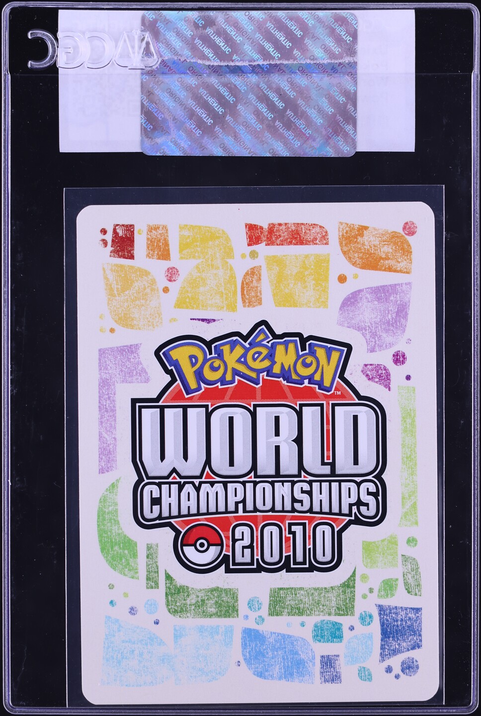 2010 Pokemon World Champ Decks Power Cottonweed Uxie #43 CGC AUTH