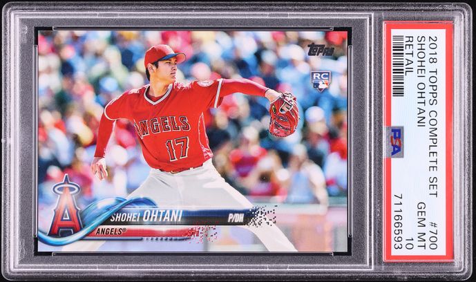 2018 Topps Definitive Red Shohei Ohtani ROOKIE AUTO 1/1 #DRA-SO