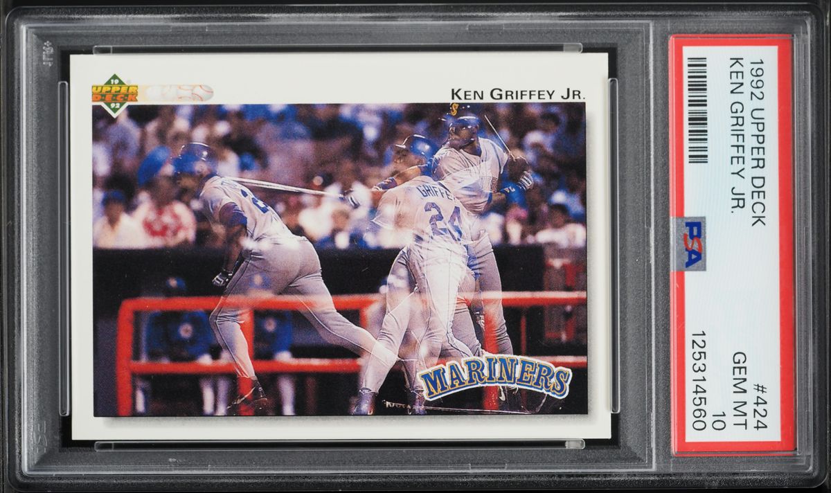 1992 Upper Deck Ken Griffey Jr. #424 PSA 10 GEM MINT
