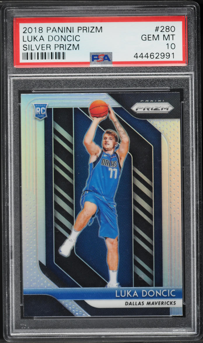 2018 Prizm Luka Doncic Silver #280 PSA 10 | Card Ladder