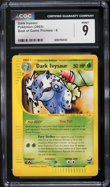 ivysaur pokemon card value 1999 Game #30 1st Edition Price Guide Grass Grass Summoning Aroma Search your deck for up to 2 Pokmon Dark Ivysaur - 6 [Winner]