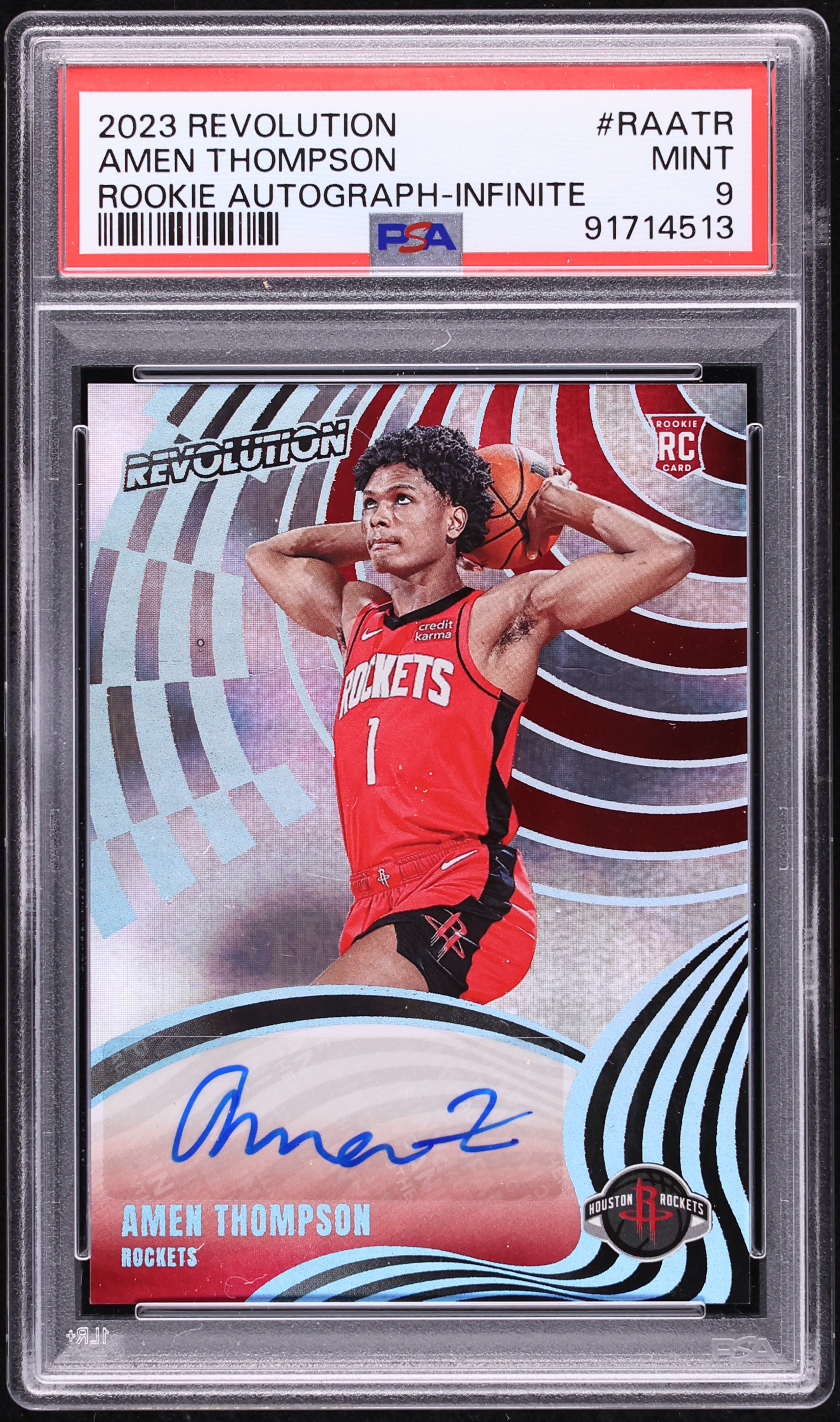 トレイヤング　直筆サイン　オート　panini Revolution PSA8 Trae Young トレイ・ヤング Revolution /25 Auto - メルカリ