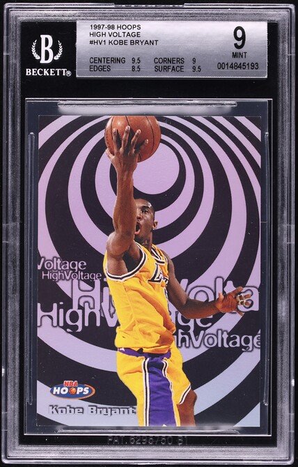 その他 ELETE series Kobe Bryant one of one 1997 Hoops High Voltage Kobe Bryant #HV1 BGS 9 MINT on Fanatics