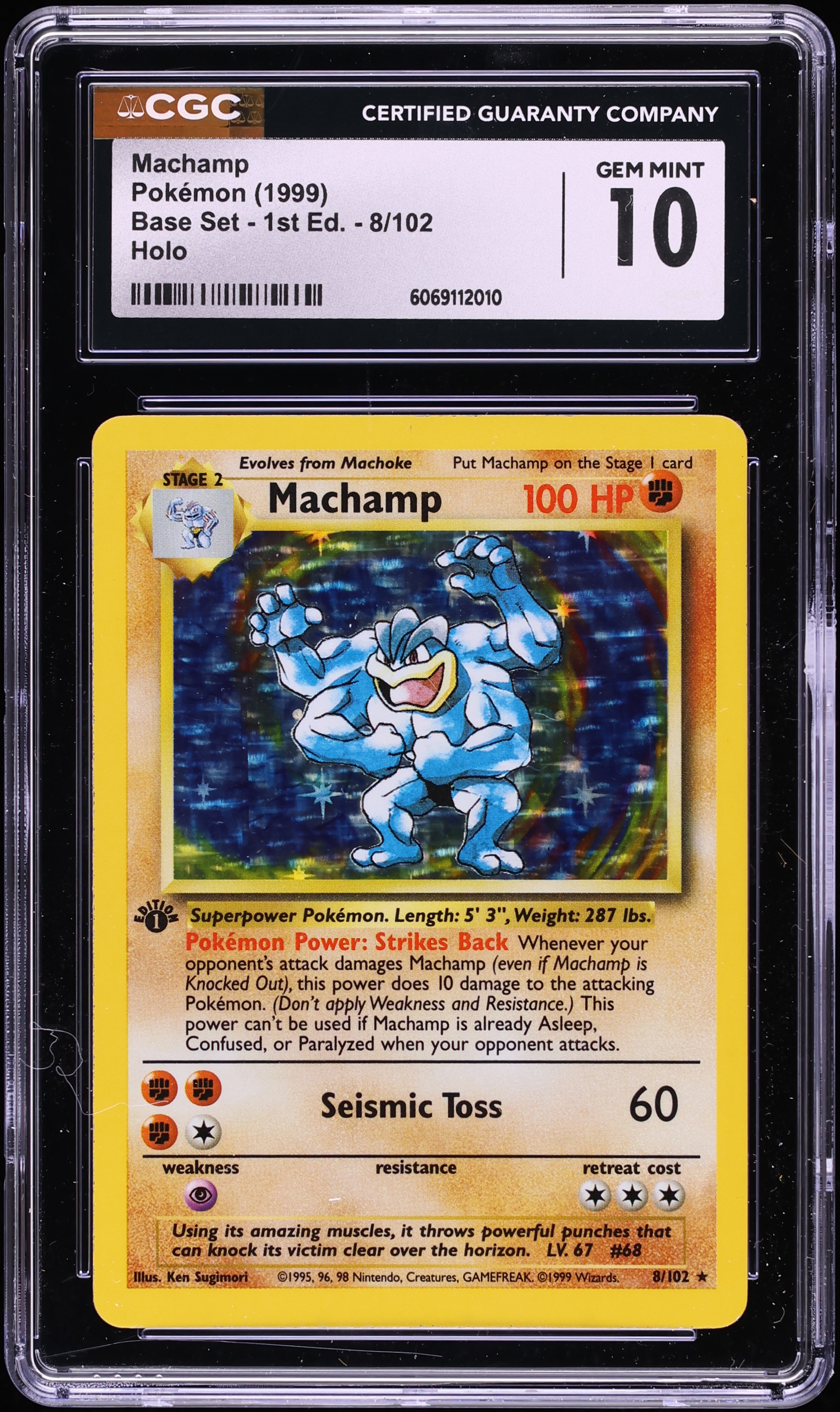pokemon card first edition machamp Bought some cards in bulk and have this I am curious about is this a first shadowlessand how do you know? : r/PokemonTCG (Dont apply Weakness and Resistance for Benched Pokmon.) 1999 Pokemon Set 1st Edition