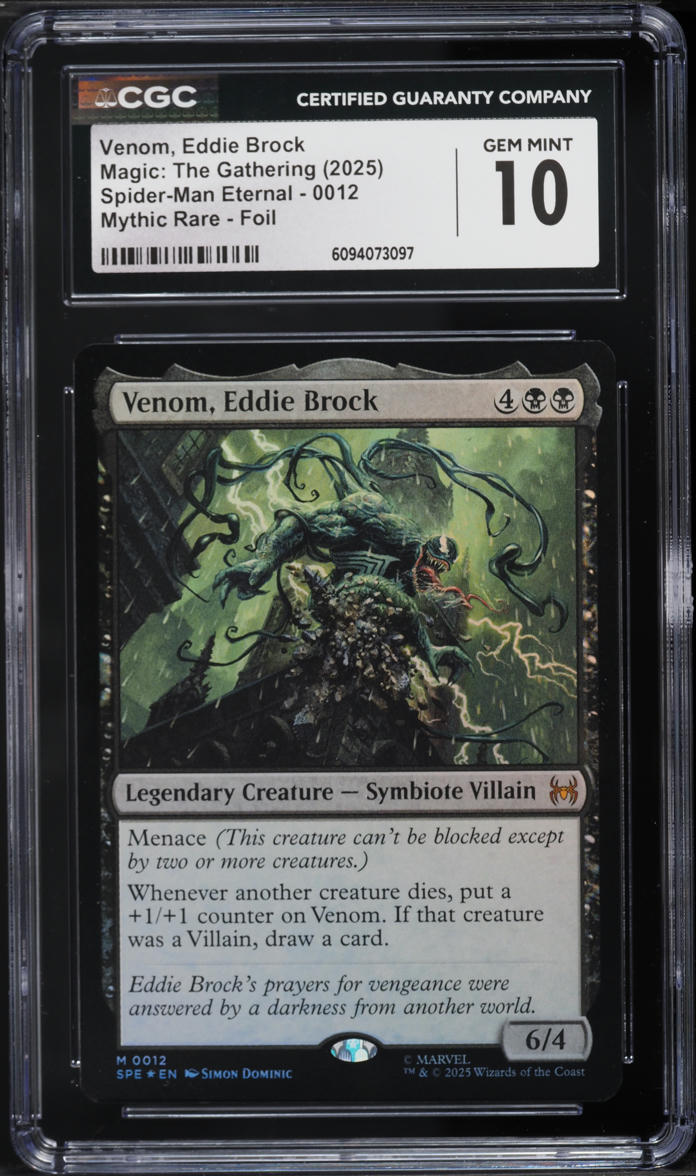 2025 Magic: The Gathering MTG Spider-Man Eternal Foil Venom, Eddie