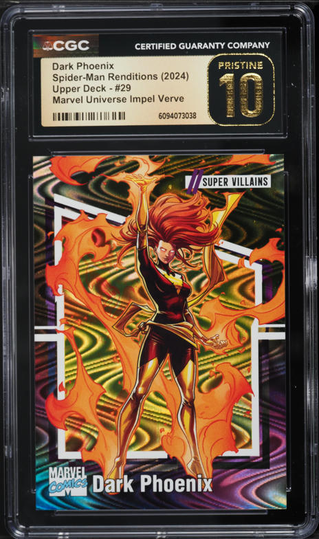 マーヴェリックページ 2024 Upper Deck Spider-Man Renditions Marvel Universe Impel Verve