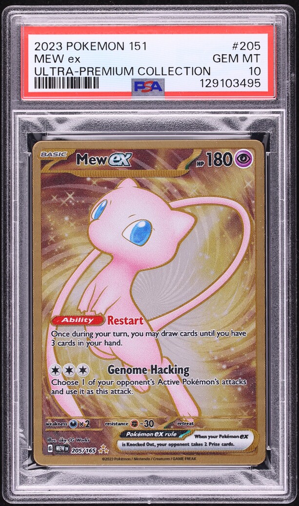 2023 Pokemon Scarlet & Violet 151 Ultra Premium Collection Full Art Mew ...