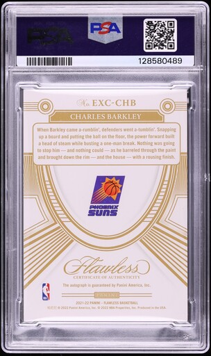 2021 Panini Flawless Excellence Charles Barkley AUTO 1/25 #EXC-CHB