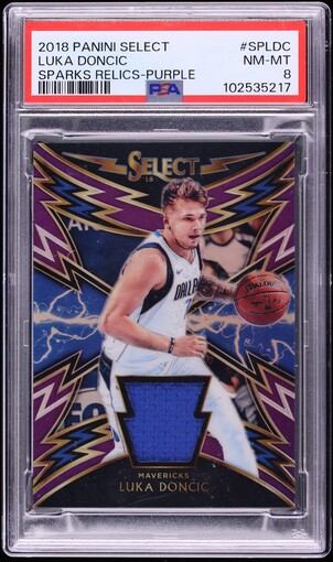 2018 Panini Prizm Sensational Signatures Luka Doncic ROOKIE AUTO