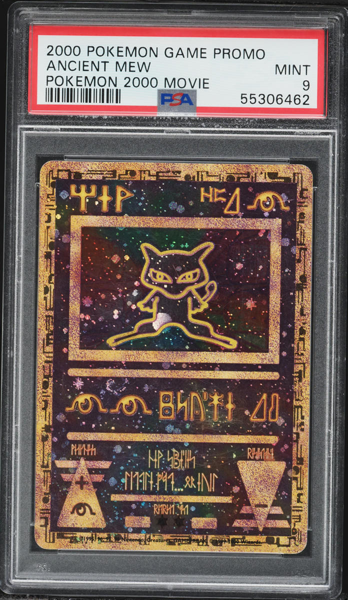 2000 Pokemon Movie Promo Ancient Mew PSA 9 MINT