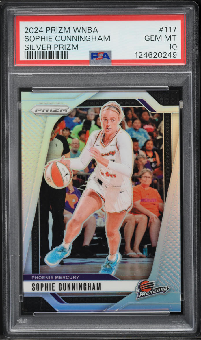 2024 Panini Prizm WNBA Silver Sophie Cunningham #117 PSA 10 GEM MINT