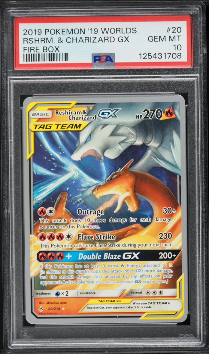 2019 pokemon trading card game reshiram charizard gx figure box TCG: & Premium Collection : Toys & Games all the better to step up your game into the big time Reshiram & Charizard GX 2019