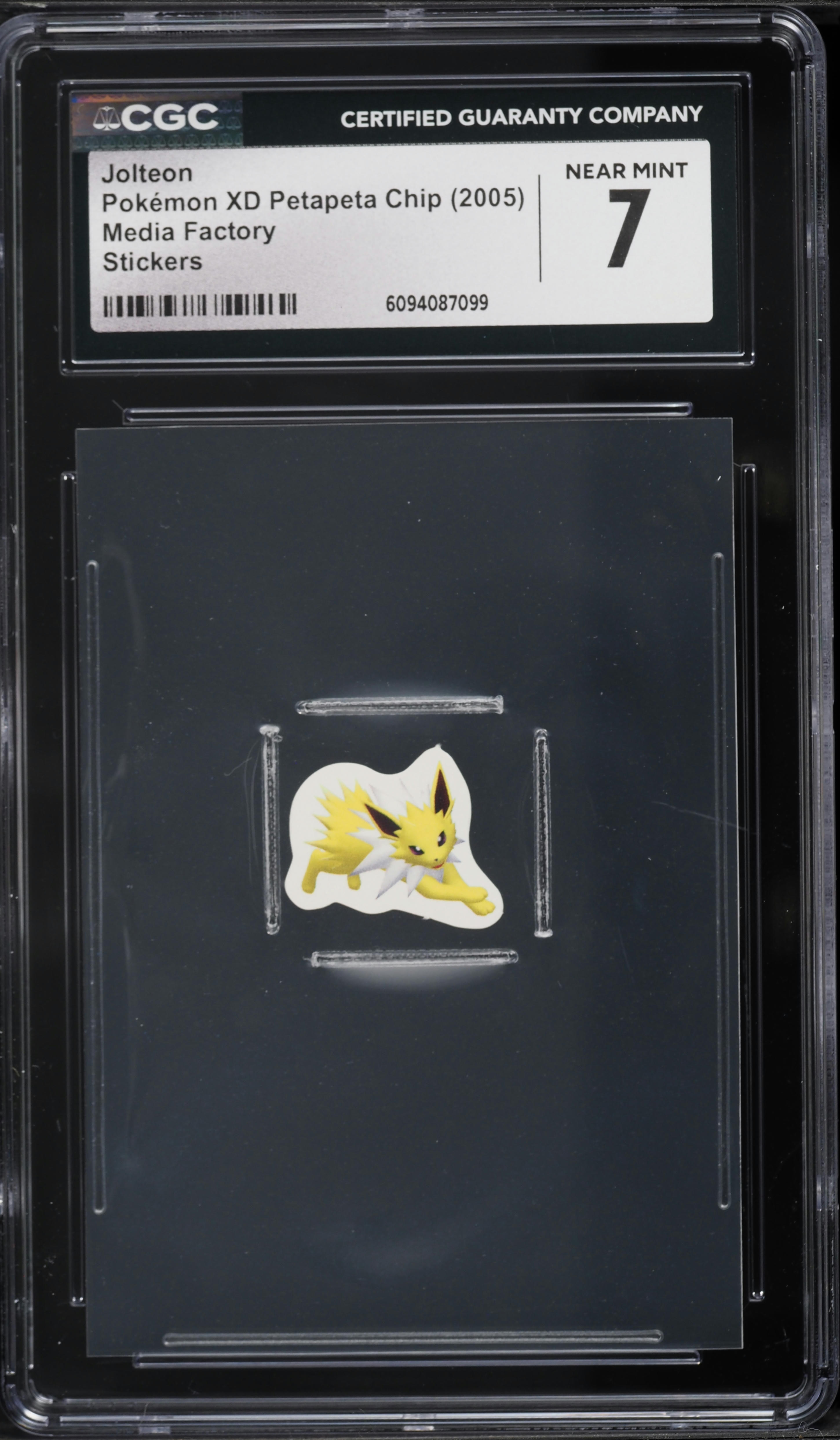 2005 Other Pokemon Cards Pokemon XD Petapeta Chip Stickers Jolteon