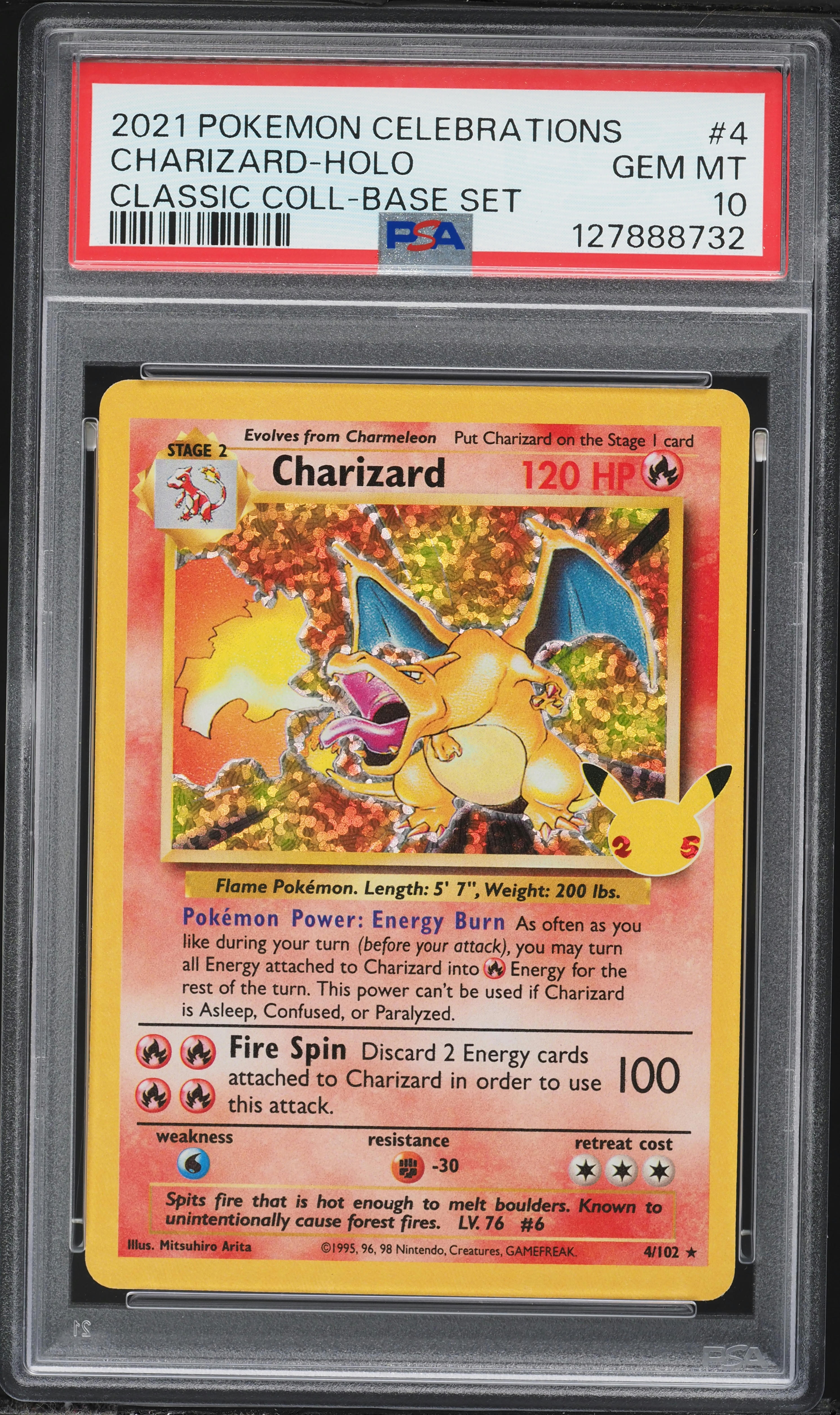 2021 Pokemon Sword & Shield Celebrations Classic Collection Holo