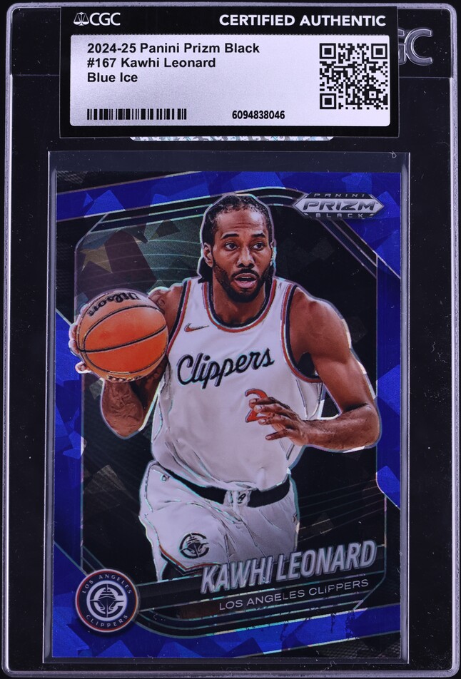 2019 Panini One And One Timeless Moments Kawhi Leonard AUTO DNA 9
