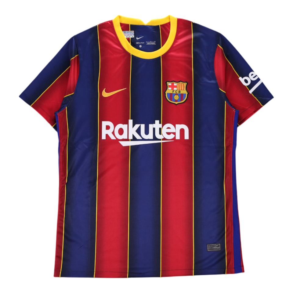 Lionel Messi Signed Autographed FC Barcelona UEFA Champions Jersey - Icons AUTH, COA