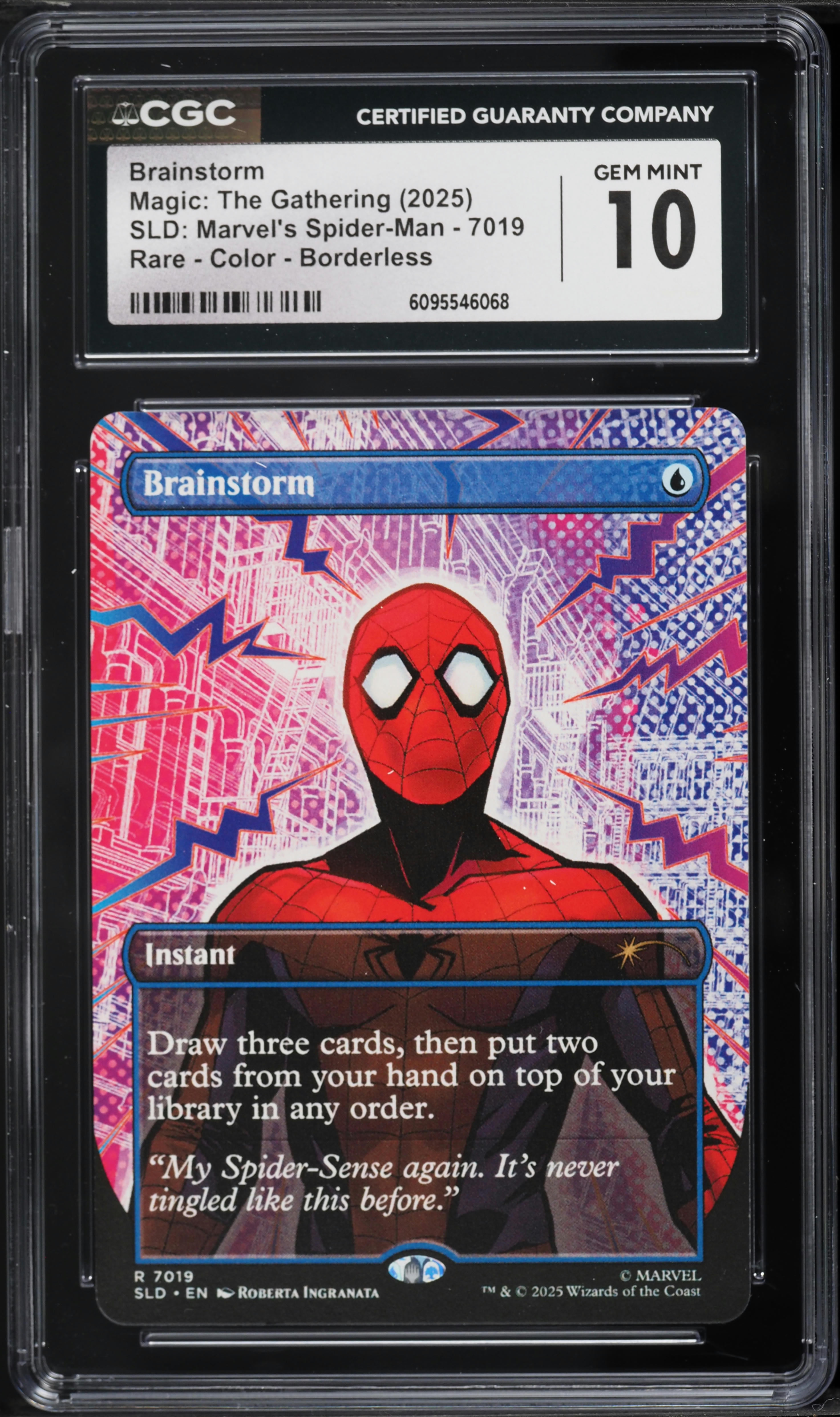 2025 Magic The Gathering SLD Marvel's Spider-Man Color Borderless