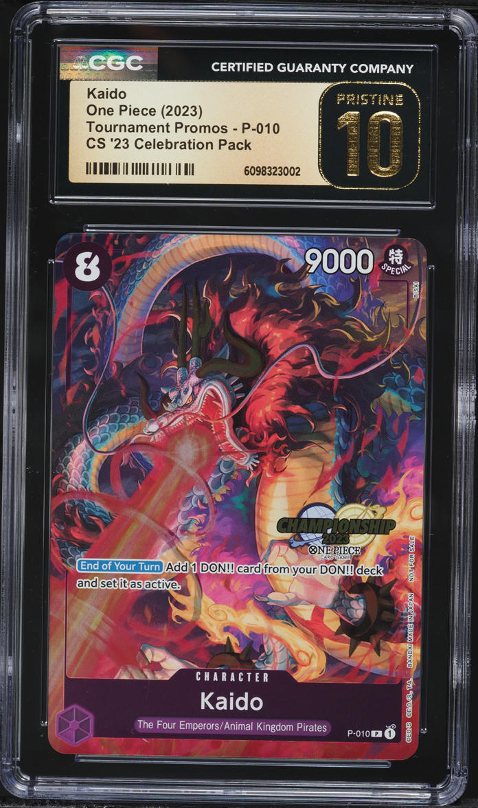 2023 One Piece Promo Championship Celebration Pack Kaido #P-010