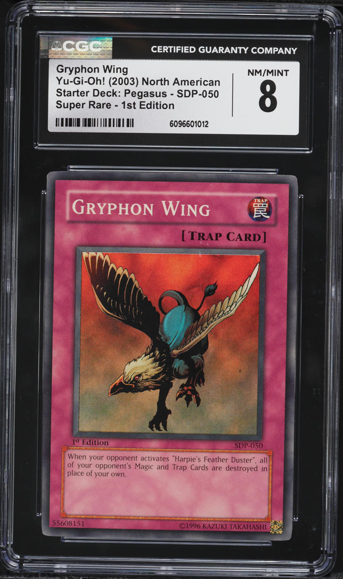 yugioh pegasus 1st edition starter deck Yu-Gi-Oh! - Gryphon Wing SDP-EN050 Super Rare 2003 YU-GI-Oh! Starter Deck: Pegasus