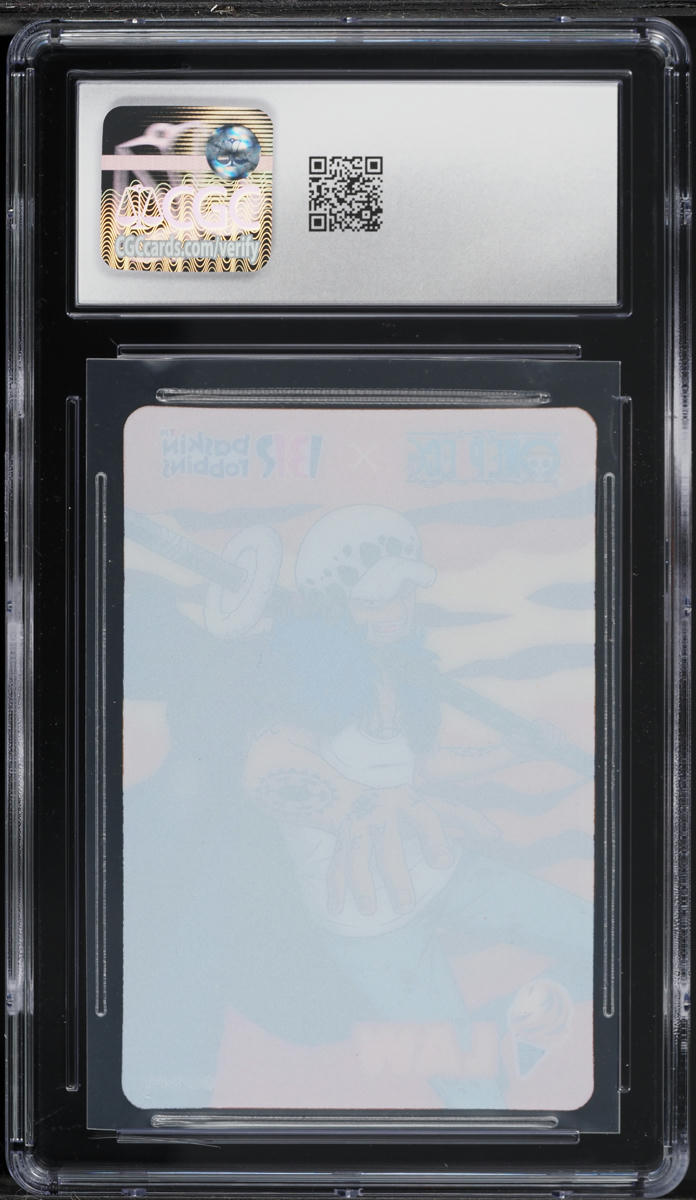 2025 One Piece Japanese Baskin Robbins Tiger Tail Law CGC 10 GEM MINT