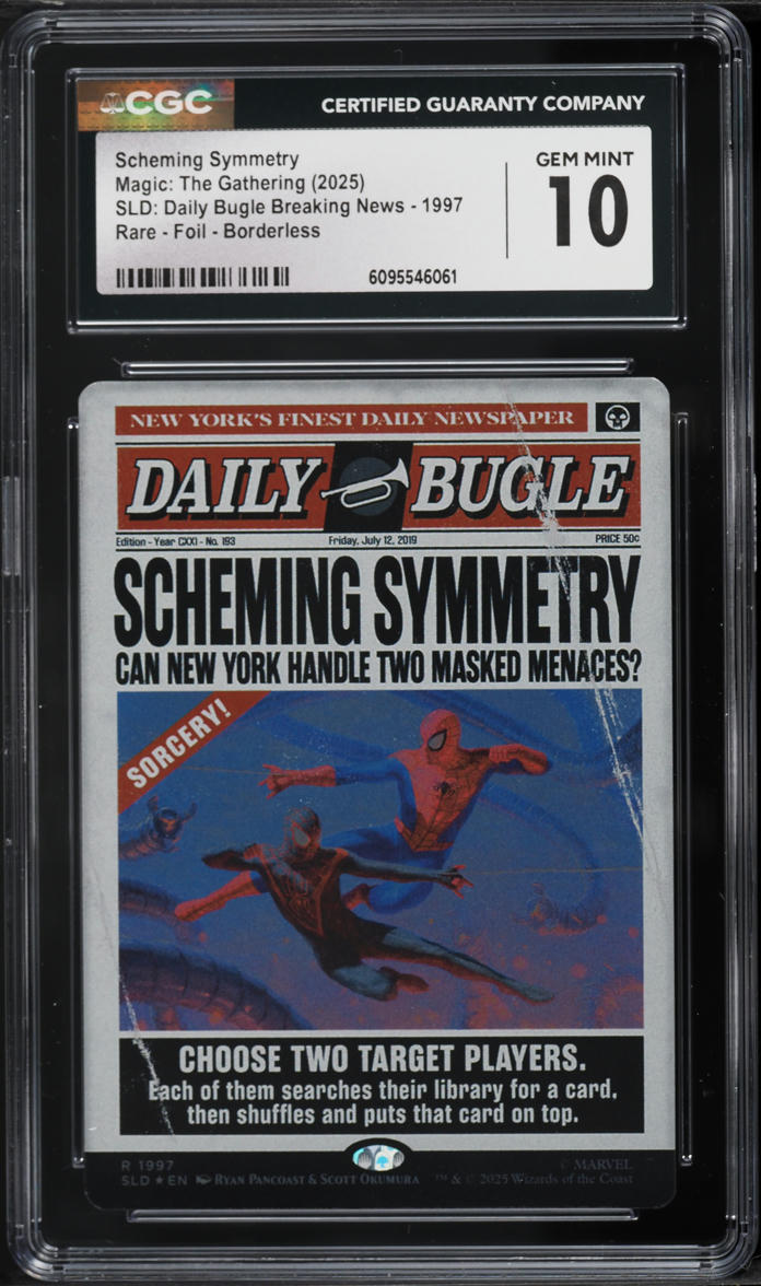 2025 Magic The Gathering SLD Daily Bugle Breaking News Foil 