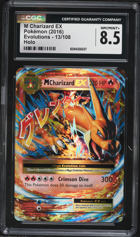 pokemon card mega charizard ex xy evolutions 13/108 Amazon.com: - Mega-Charizard-EX (108) - Flashfire Enhance your Pokmon collection with this M Charizard EX 2016 Pokemon XY Generations #12 Card XY Evolutions M Charizard EX