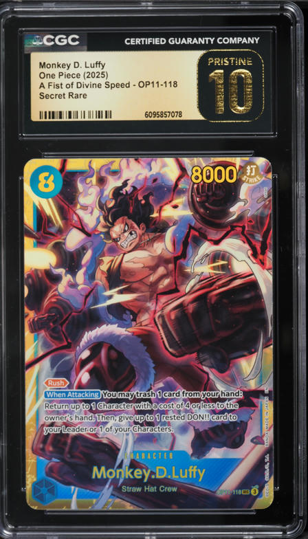 2025 One Piece Fist Of Divine Speed 3rd Anniversary Silver Monkey