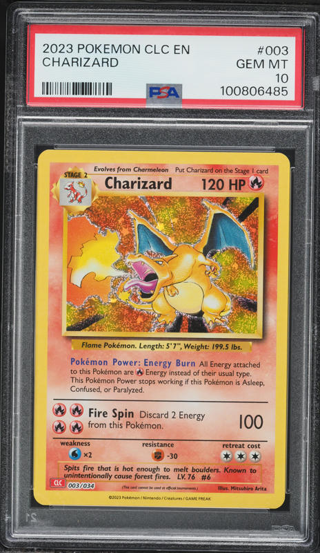 2023 Pokemon TCG Classic Charizard & Ho-Oh ex Deck Holo Charizard