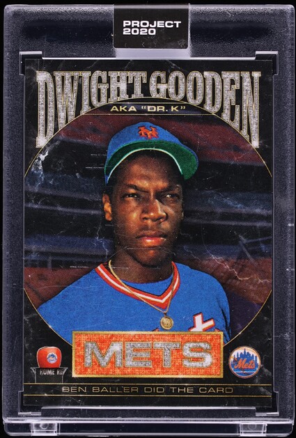 2020 Topps Project 2020 By Ben Baller Dwight Gooden #86