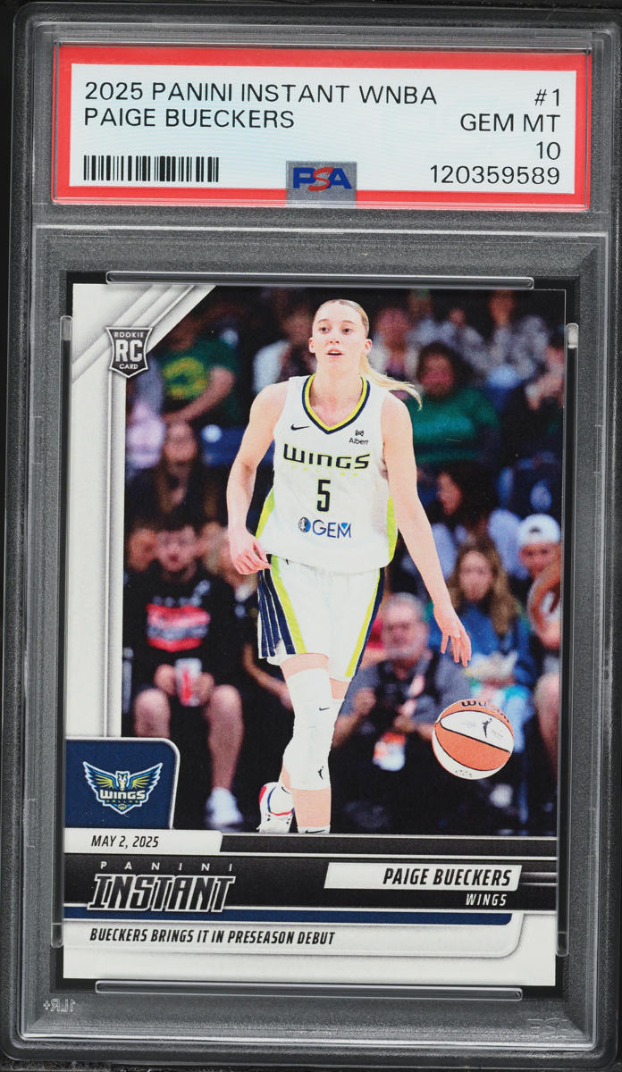 2025 Panini Instant WNBA Paige Bueckers ROOKIE /4546 #1 PSA 10 GEM MINT