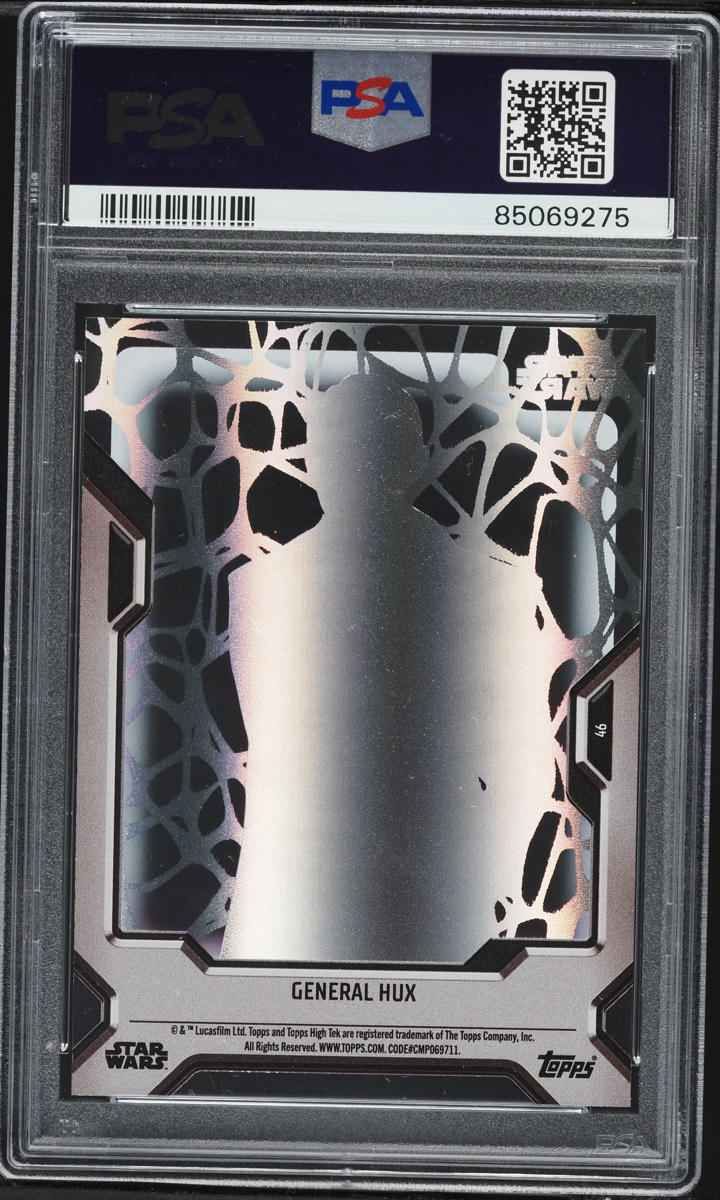 2023 Topps Star Wars High Tek Krykna Magenta Purple General Hux 1/1 #46 PSA 9 MINT