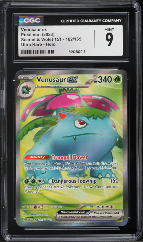 Pokemon Scarlet & Violet 151 Ultra Rare Venusaur ex #182