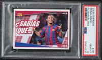 2008 Panini FC Barcelona Ronaldinho #171 PSA 10 GEM MINT on
