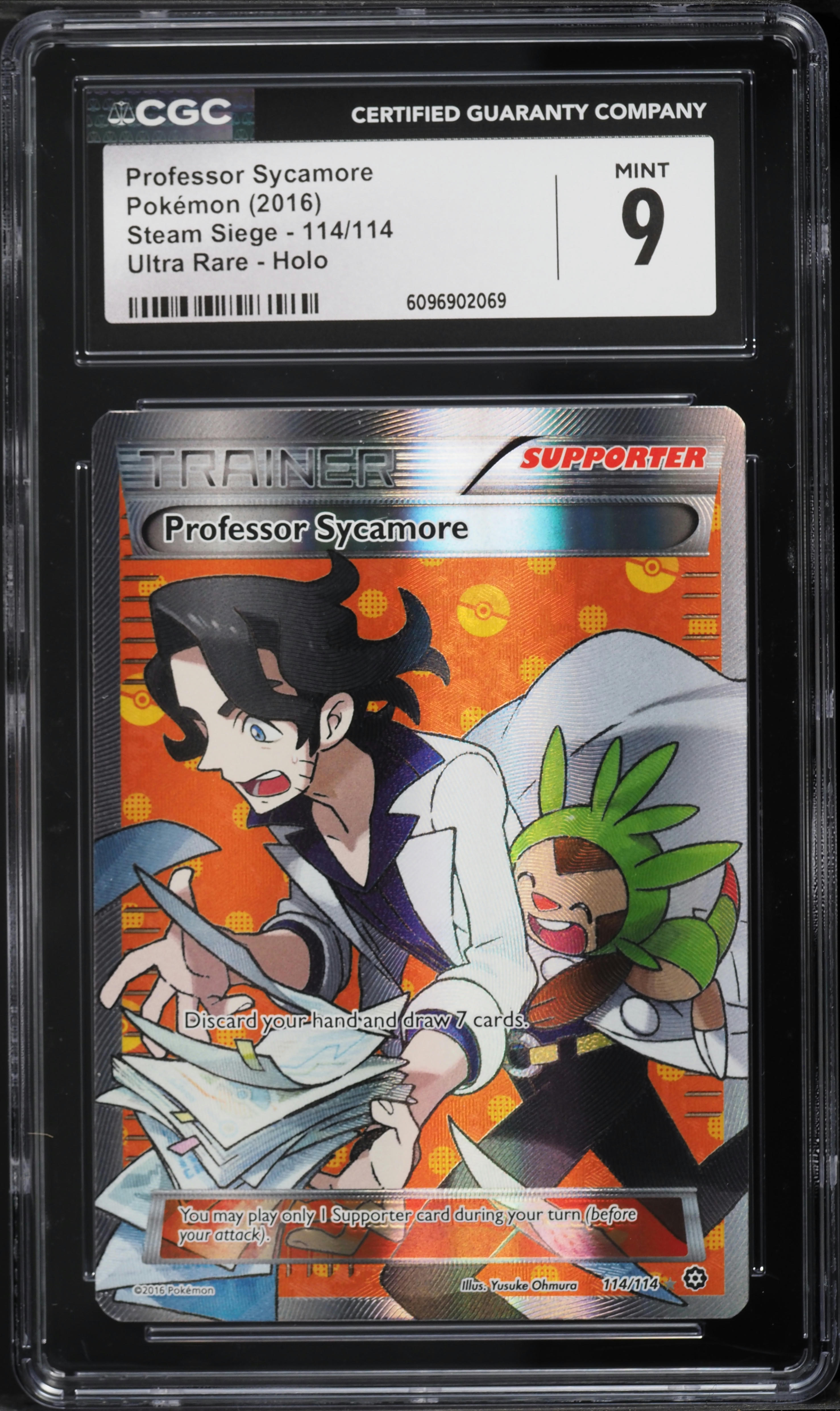 pokemon card professor sycamore - (114/114) Trainer Form Professor Sycamore Trainer Print -