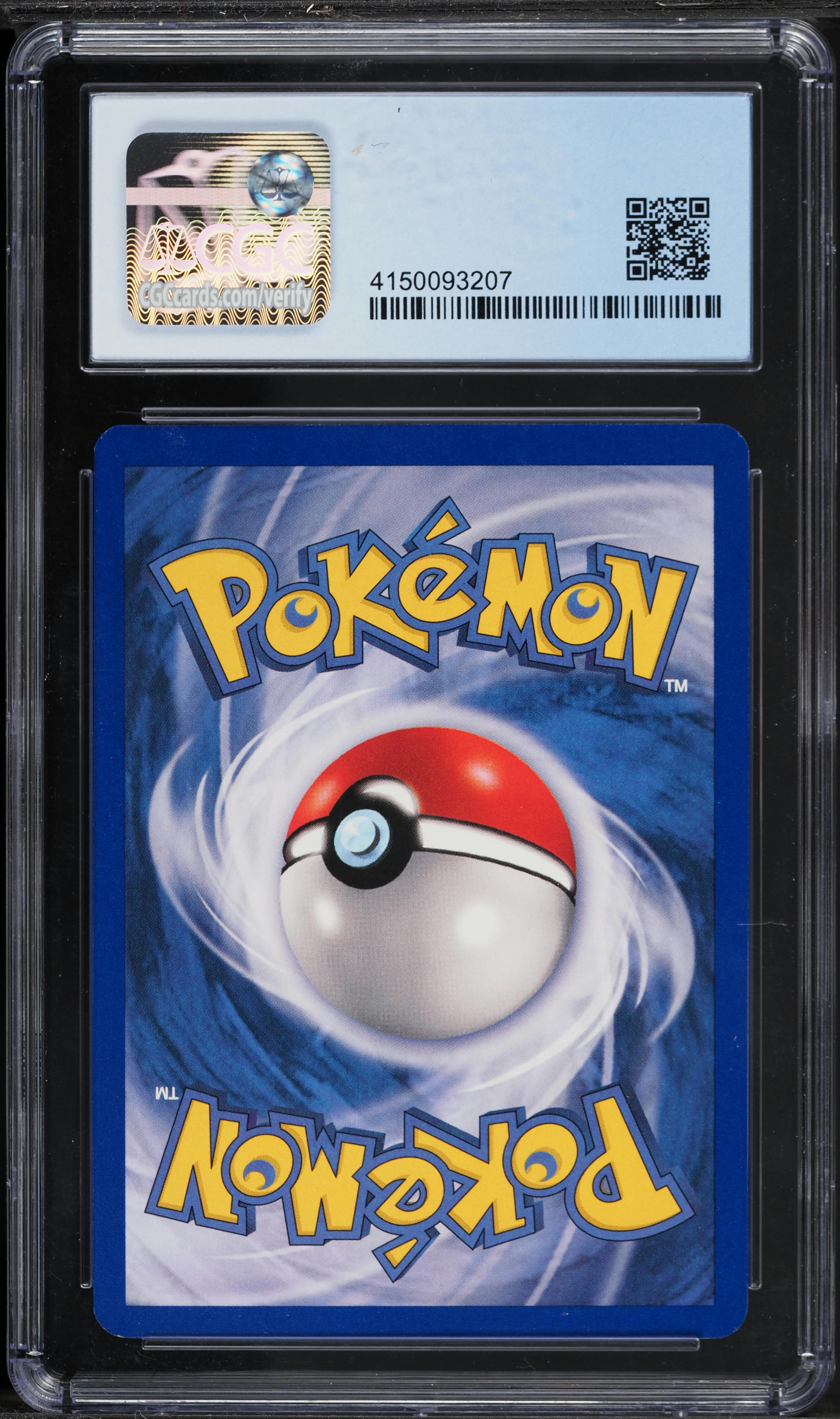 2000 Pokemon Chinese Base Set 1st Edition Pikachu #58 CGC 9 MINT