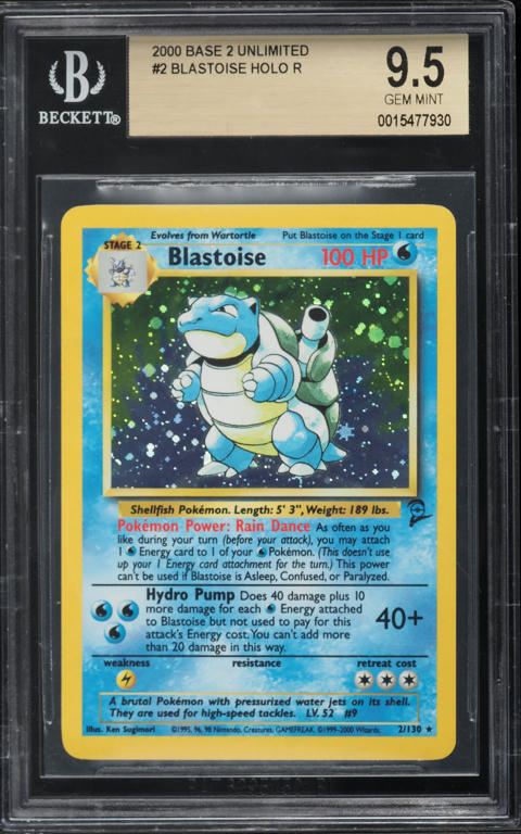 pokemon base set 2 card prices Mewtwo