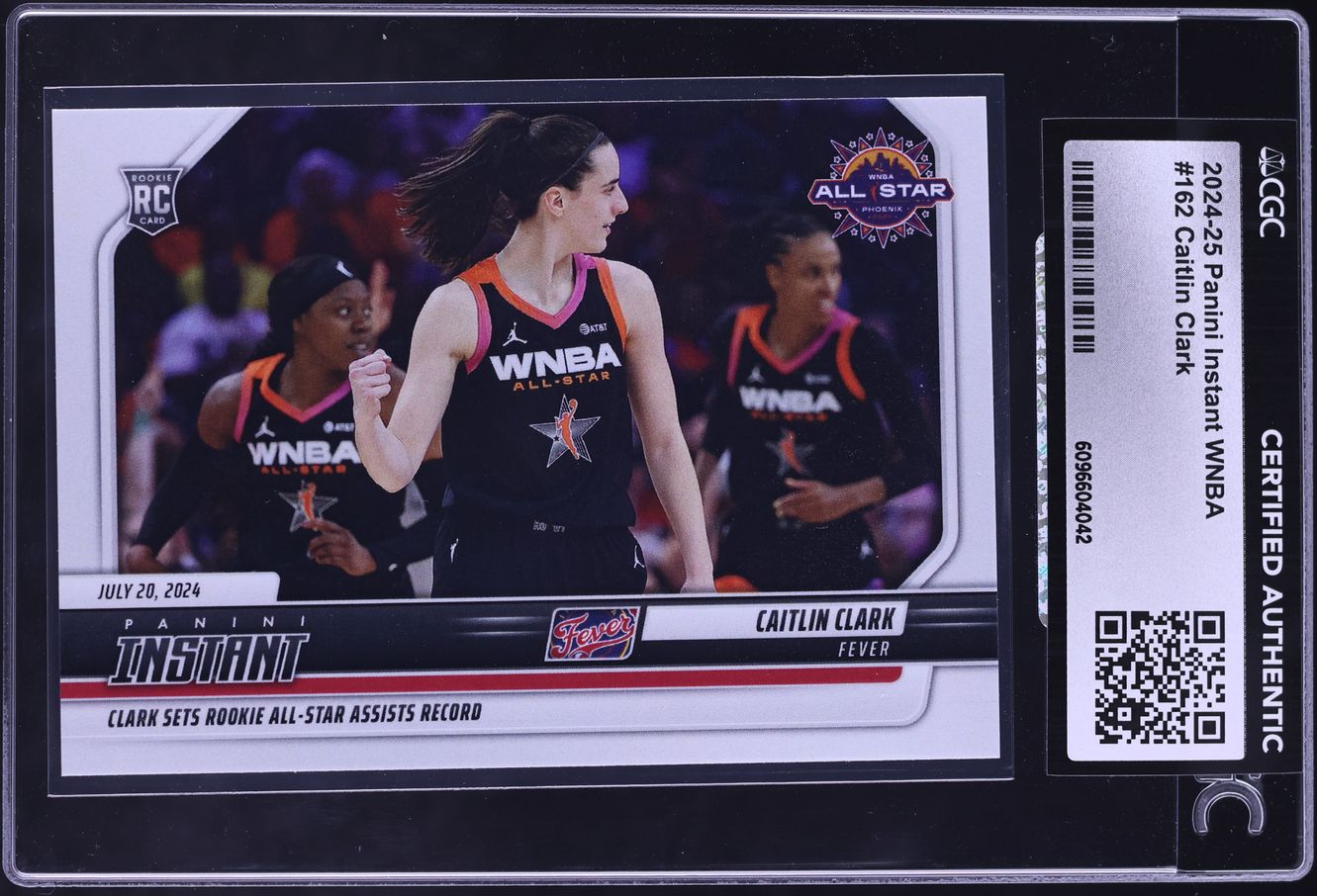 2024 Panini Instant WNBA Caitlin Clark ROOKIE /4688 #162 CGC AUTH