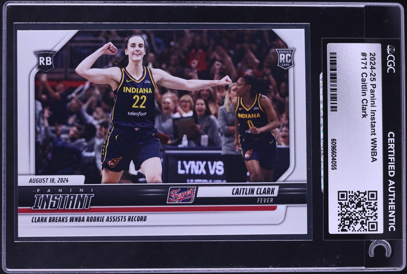 2024 Panini Instant WNBA Caitlin Clark ROOKIE /6980 #171 CGC AUTH