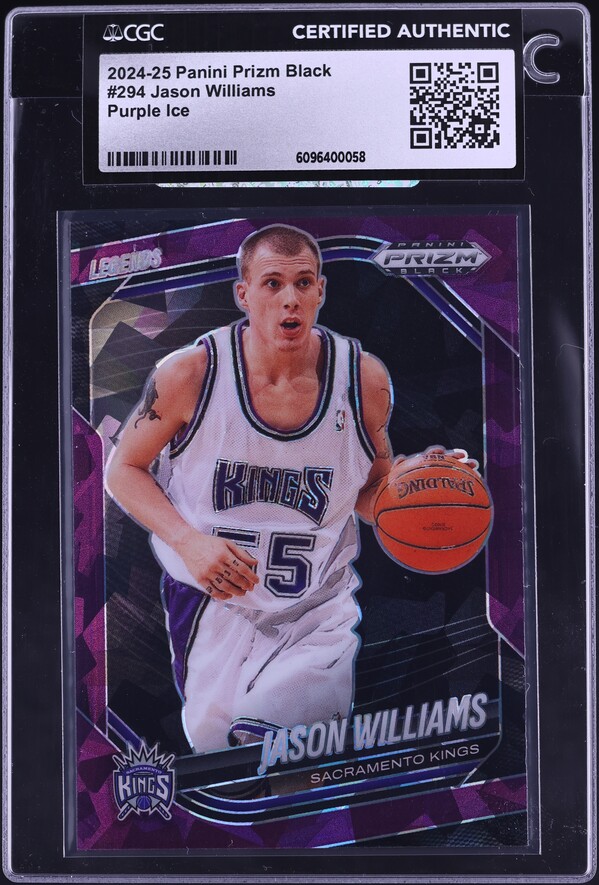 NBA JASON WILLIAMS AUTO 2017-18 PANINI NATIONAL TREASURES