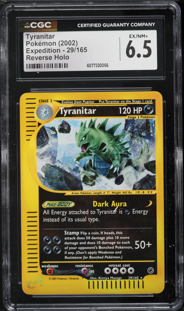 tyranitar pokemon card holo - Expedition 29/165 Mega Evolve Your Strength to the Next Stage Pokemon 2025 SV10 The Glory