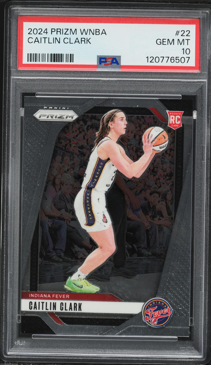 2024 Panini Prizm WNBA Caitlin Clark ROOKIE #22 PSA 10 GEM MINT