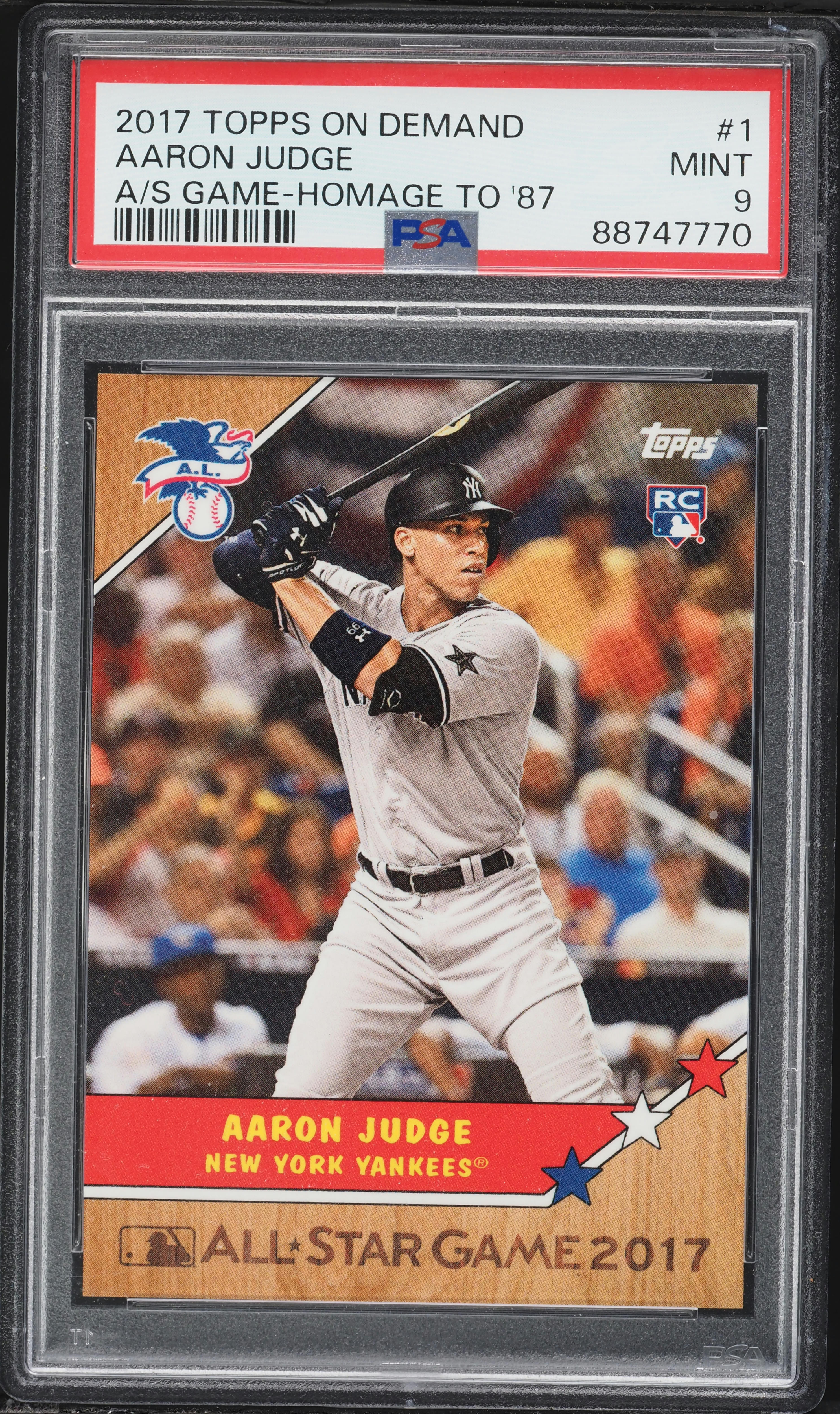 2017 Topps On Demand All-Star Game Homage To 
